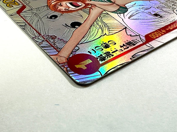 ◆SP◆ナミ 赤 コミックパラレル THE BEST OP01-016 ランクB:中古美品